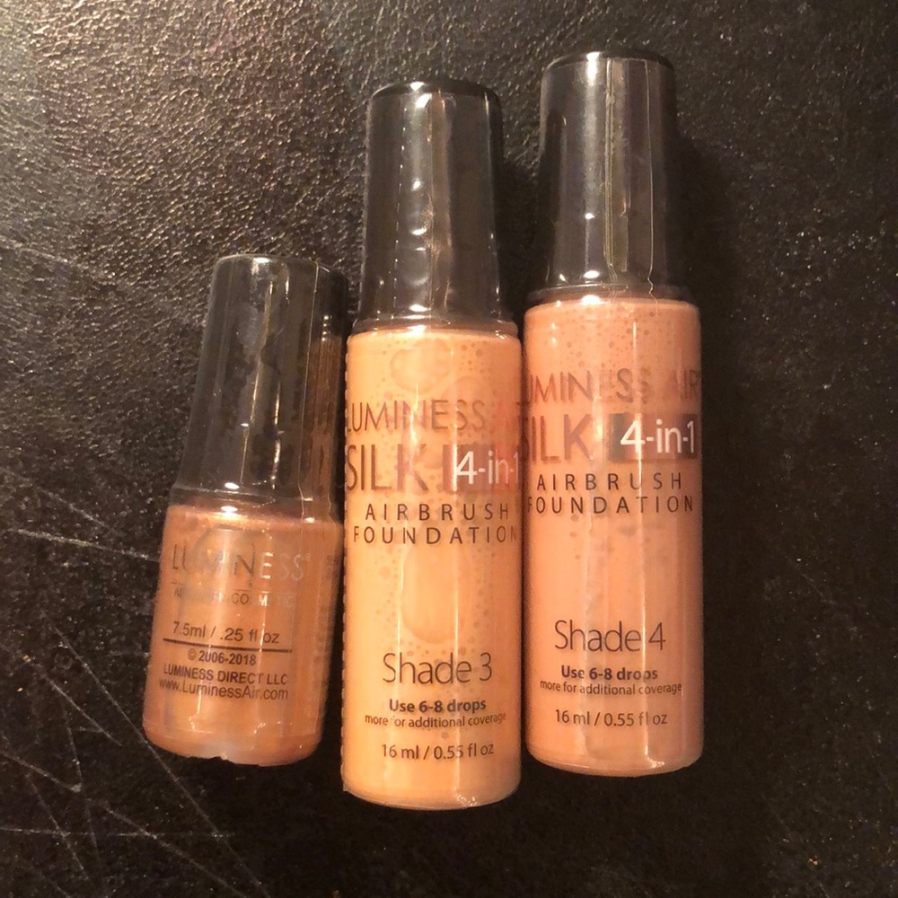 Brand new luminess air foundation and bronzer